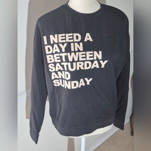 ZARA TRAFALUC Graphic LIGHTWEIGHT Sweatshirt